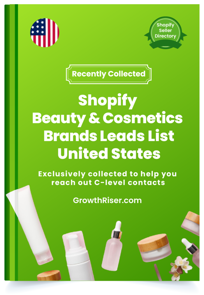 Shopify Beauty Cosmetics Brands Leads